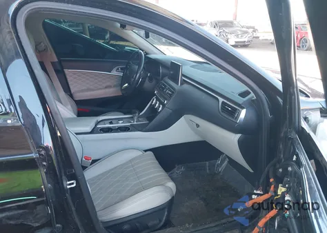 2019 Genesis G70 3.3T Advanced from USA, damaged, VIN KMTG34LEXKU033184